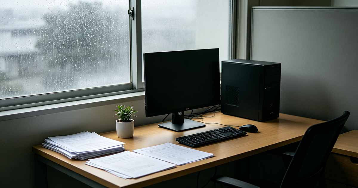 採用担当者は AI カバーレターを数秒で見分けることができます。自分のものを非表示にする方法は次のとおりです: 現代的なオフィス空間