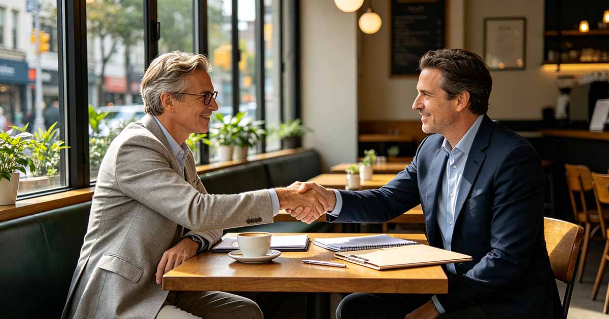 The Salary Data Most Job Seekers Trust Is Wrong. Here Is Where to Look Instead: professional handshake