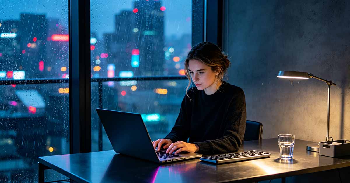 Public Speaking Anxiety at Work: How to Present Ideas When You Would Rather Stay Quiet: professional working at a desk