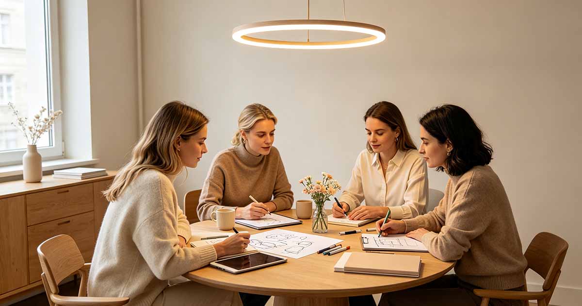 Como lidar com o favoritismo no trabalho sem acusar seu chefe de nada: reunião de equipe em andamento
