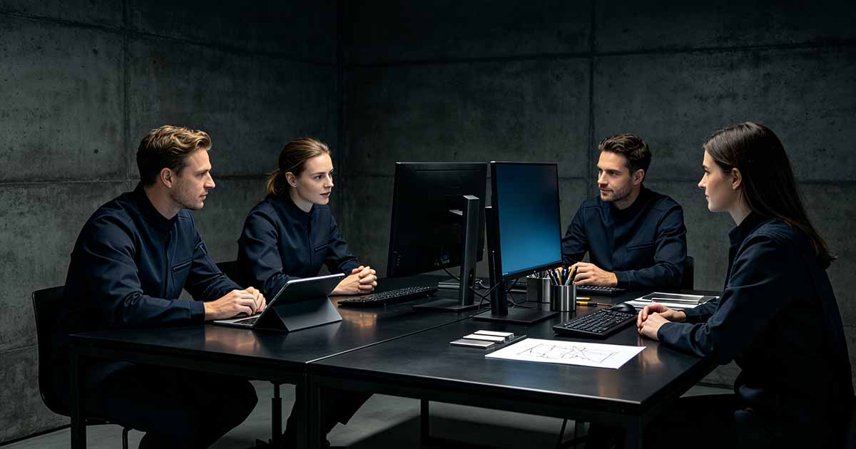 Seu melhor amigo de trabalho acaba de se tornar seu gerente. Aqui está como redesenhar as linhas: reunião de equipe em andamento